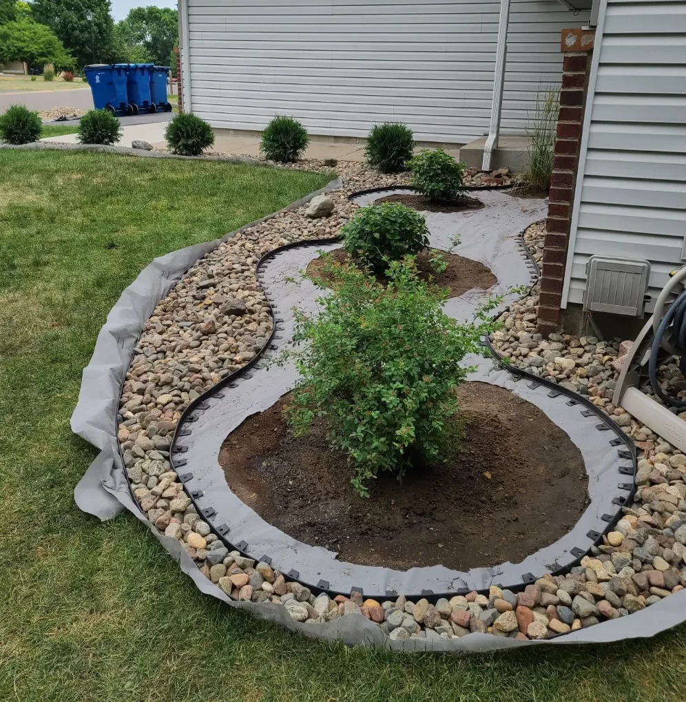 Using Landscape Fabric With Purpose - Front Yard Landscapes